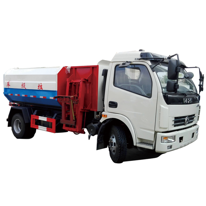 燃油垃圾車(chē)東風(fēng)多利卡10方掛桶式清運(yùn)車(chē)